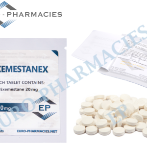 EURO PHARMACIES EXEMESTANEX (AROMASIN) – 20MG/TAB – 50 TAB/BAG CANADA